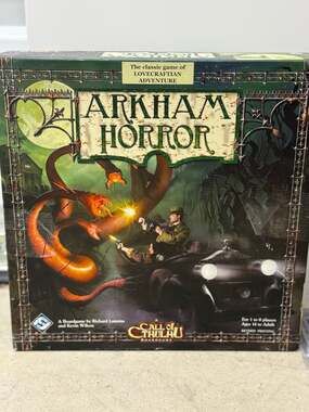 Arkham Horror Board Game Call of Cthulhu Revised Edition